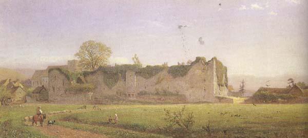 Henry George Hine,RI Amberley Castle (mk46) Sweden oil painting art